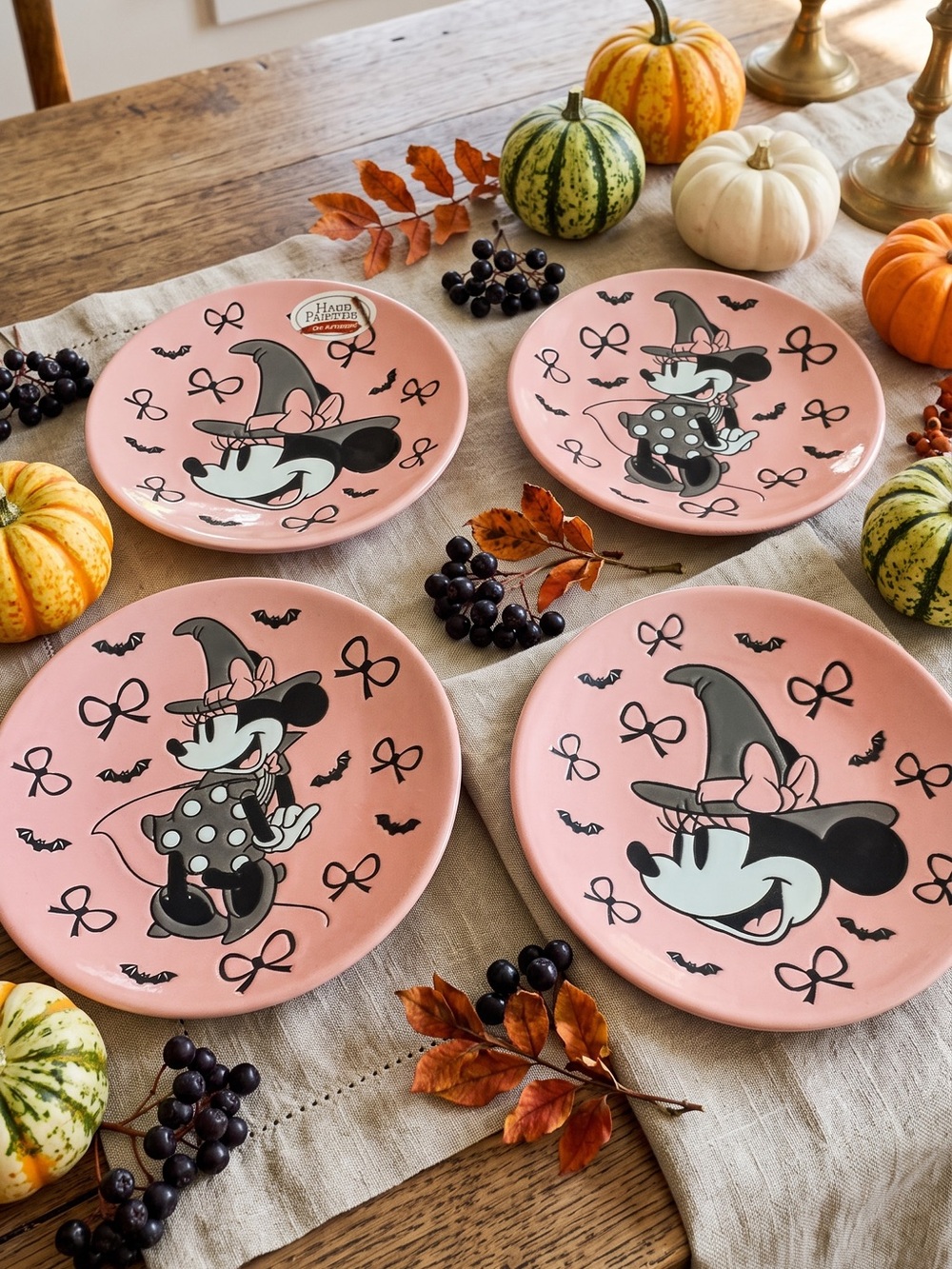 Plates Set of 4 Sample NWT Zrike 6”